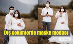 Dış çekimlerde maske modası