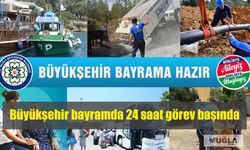 Büyükşehir bayramda 24 saat görev başında