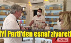 İYİ Parti’den esnaf ziyareti