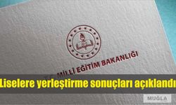 Liselere yerleştirme sonuçları açıklandı