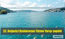 32. Boğaziçi Kıtalararası Yüzme Yarışı yapıldı