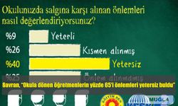 Savran, “Okula dönen öğretmenlerin yüzde 65'i önlemleri yetersiz buldu”