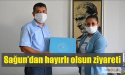 Sağun’dan hayırlı olsun ziyareti