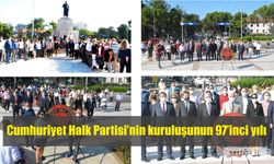 Cumhuriyet Halk Partisi’nin kuruluşunun 97’inci yılı