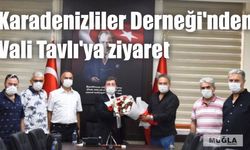 Karadenizliler Derneği’nden Vali Tavlı’ya ziyaret