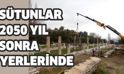 Sütunlar 2050 yıl sonra yerlerinde