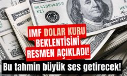 IMF dolar kurunda beklediği rakamı açıkladı: Bu tahmin büyük tartışma yaratacak