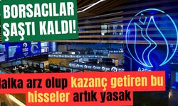 Borsacılar şaştı kaldı: Halka arz olup kazanç getiren bu hisseler artık yasak