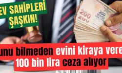 Evi olana soğuk duş: Bu hatayı yapan tam 100 bin lira ceza alacak