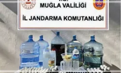 105 litre sahte alkol ele geçirildi