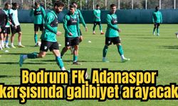 Bodrum FK, Adanaspor karşısında galibiyet arayacak