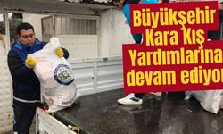 Büyükşehir Kara Kış Yardımlarına devam ediyor