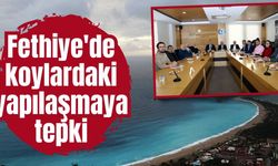 Fethiye'de koylardaki yapılaşmaya tepki