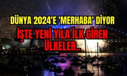 Dünya 2024'e 'merhaba' diyor