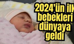 2024'ün ilk bebekleri dünyaya geldi