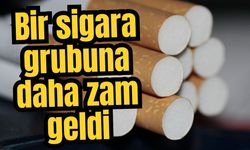 Bir sigara grubuna daha zam geldi