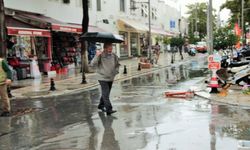 Fırtına Bodrum’u teğet geçti