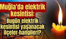 Muğla'da elektrik kesintisi: Muğla’da bugün elektrik kesintisi yaşanacak ilçeler hangileri?