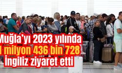 Muğla’yı 2023 yılında 1 milyon 436 bin 728 İngiliz ziyaret etti