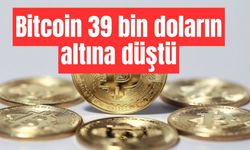 Bitcoin 39 bin doların altına düştü