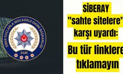 SİBERAY "sahte sitelere" karşı uyardı: Bu tür linklere tıklamayın