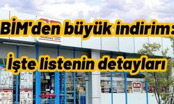 BİM'den büyük indirim: İşte listenin detayları