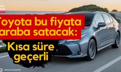 Toyota bu fiyata araba satacak: Kısa süre geçerli