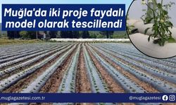 Muğla'da iki proje faydalı model olarak tescillendi