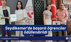 Seydikemer’de başarılı öğrenciler ödüllendirildi