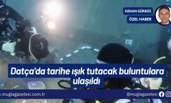 Datça'da tarihe ışık tutacak buluntulara ulaşıldı