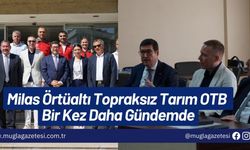 Milas Örtüaltı Topraksız Tarım OTB Bir Kez Daha Gündemde