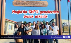 Muğla’da CHP’li gençlerden örnek etkinlik