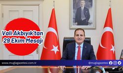 Vali Akbıyık'tan 29 Ekim Mesajı