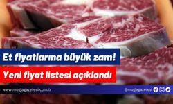 Et fiyatlarına büyük zam! Yeni fiyat listesi açıklandı