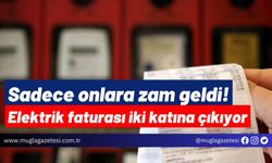 Sadece onlara zam geldi! Elektrik faturası iki katına çıkıyor