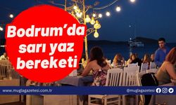 Bodrum’da sarı yaz bereketi devam ediyor