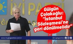 Gülgün Çolakoğlu: “İstanbul Sözleşmesi’ne geri dönülmelidir”