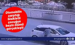 Otomobilin çarptığı bisikletli çocuğun beyin ölümü gerçekleşti