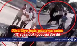 Gürültüye tepki gösteren şahıs 12 yaşındaki çocuğu dövdü