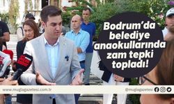 Bodrum’da belediye anaokullarında zam tepki topladı!