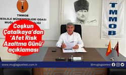 Coşkun Çatalkaya’dan ‘Afet Risk Azaltma Günü’ açıklaması