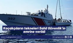 Kaçakçıların tekneleri Sahil Güvenlik’in emrine verildi