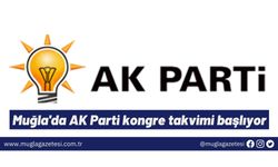 Muğla'da AK Parti kongre takvimi başlıyor