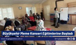 Büyükşehir Meme Kanseri Eğitimlerine Başladı