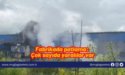 Fabrikada patlama: Çok sayıda yaralılar var