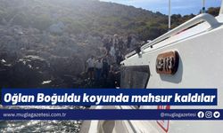 Oğlan Boğuldu koyunda mahsur kaldılar