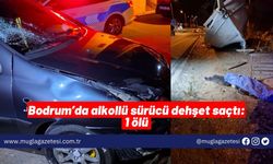 Bodrum’da alkollü sürücü dehşet saçtı: 1 ölü