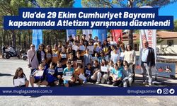 Ula'da 29 Ekim Cumhuriyet Bayramı kapsamında Atletizm yarışması düzenlendi