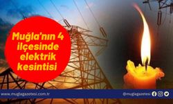 Muğla'nın 4 ilçesinde elektrik kesintisi