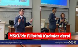 MSKÜ'de Filistinli Kadınlar dersi